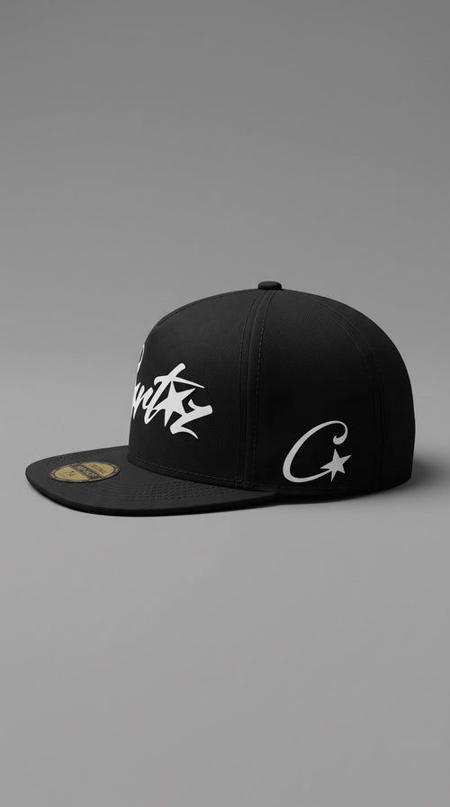 Corteiz Siyah Snapback Şapka