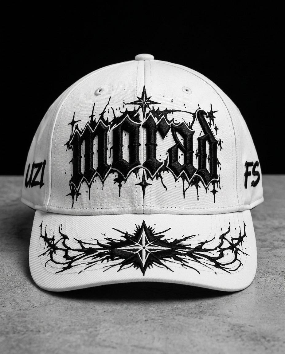 Morad x Uzi Black Cap — Limited Edition