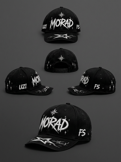 Morad x Uzi Black Cap — Limited Edition