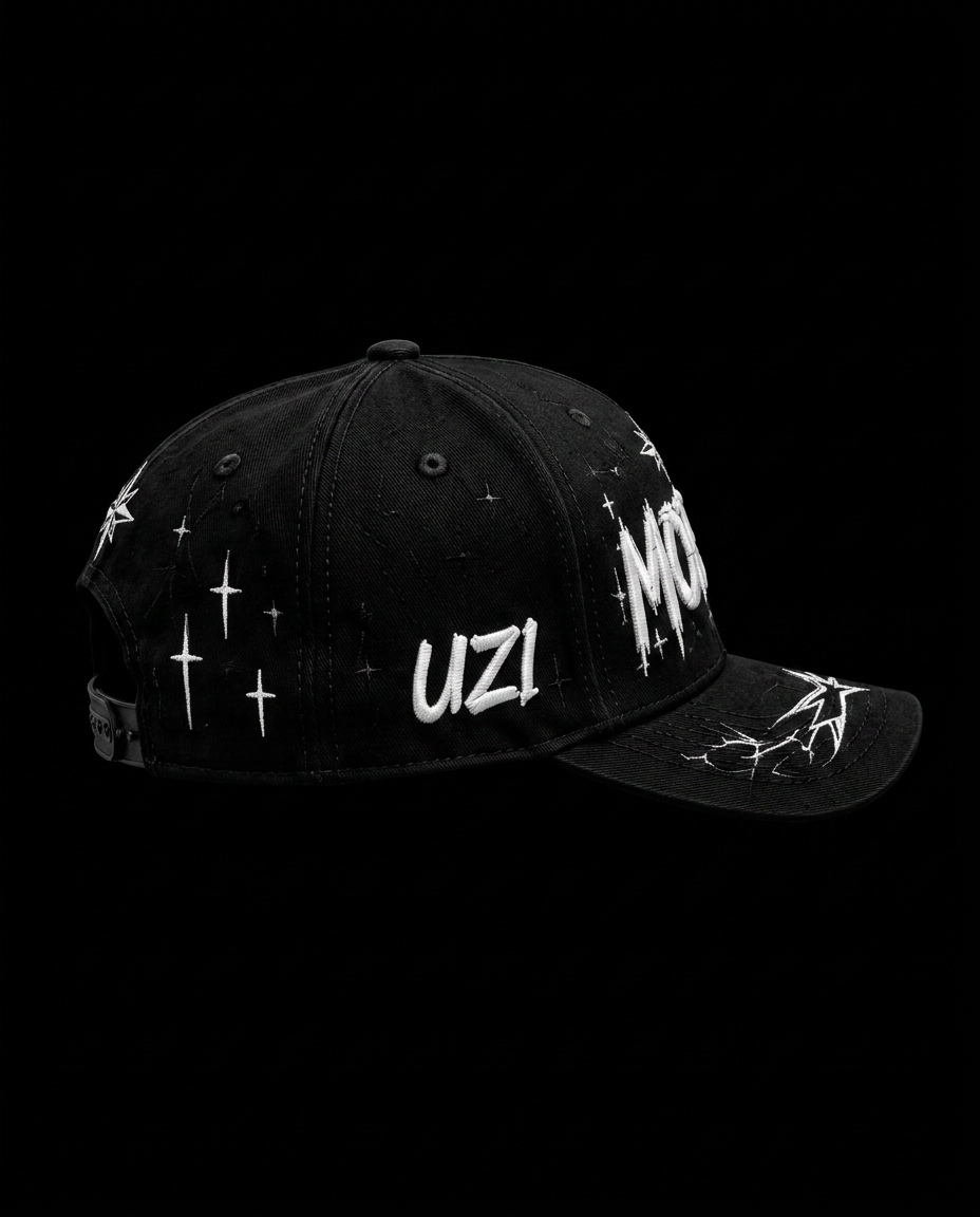 Morad x Uzi Black Cap — Limited Edition